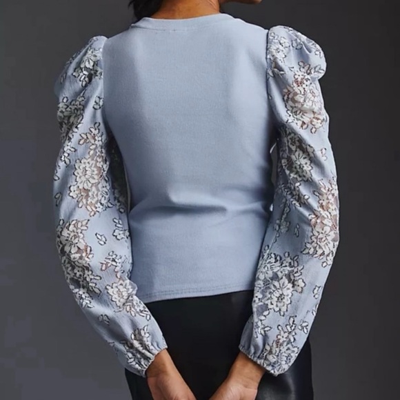 Anthro Dolan puffed sleeves top - Picture 4 of 9